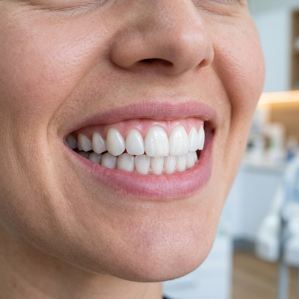 Smile makeover after treatment